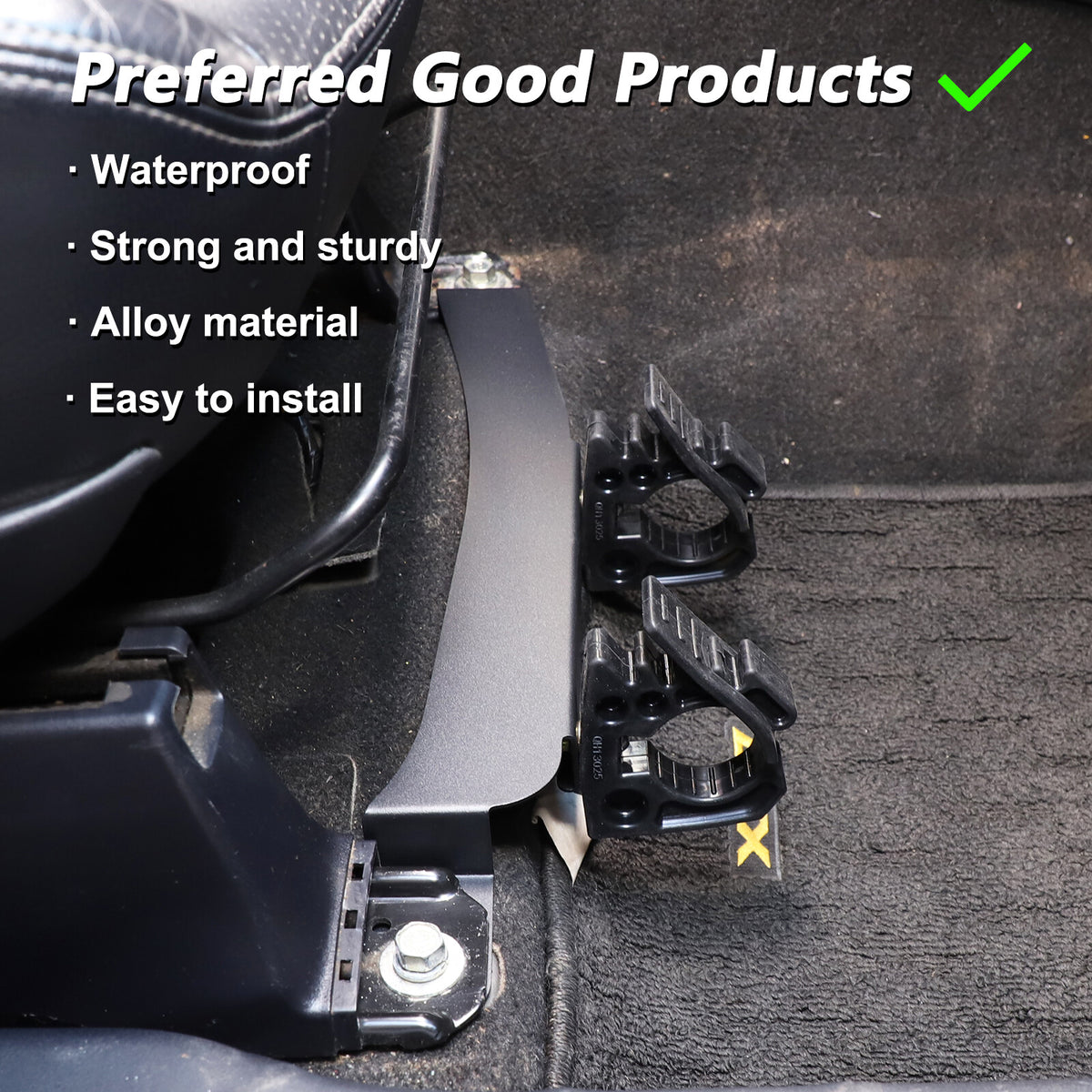 Passanger Seat Flashlight Holder Bracket For Mitsubishi Outlander Sport 11-18 14