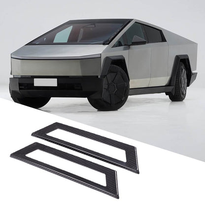 Real Carbon Fiber Under-Seat Air Vent Trim For Tesla Cybertruck 2024+ 15