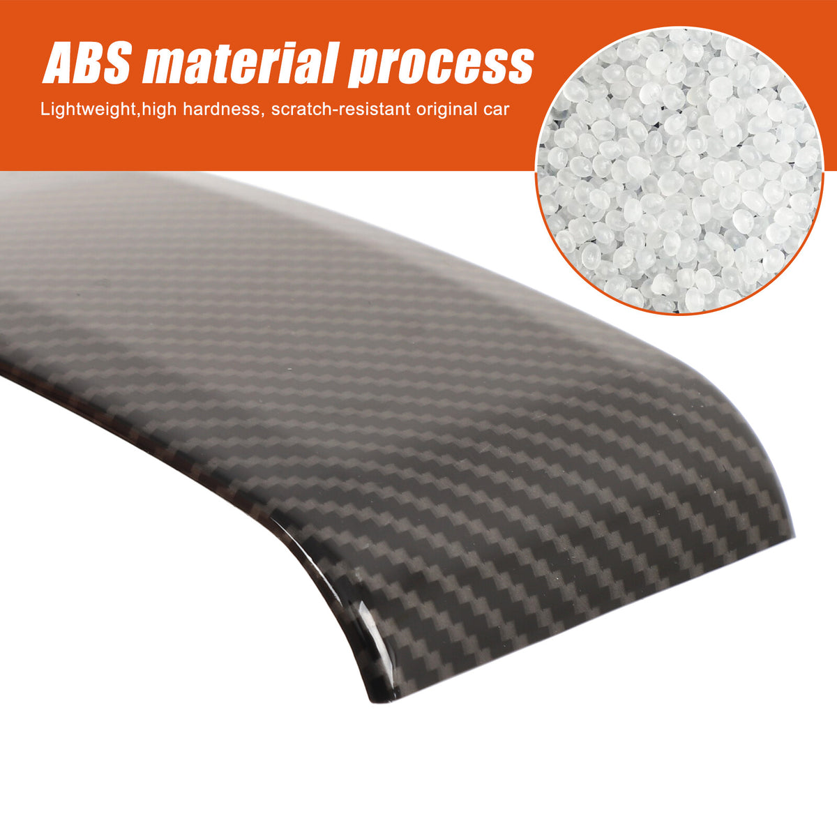 Carbon Fiber ABS Exterior Front Bumper Door Trim For Benz G-Class W465 2025+ 43