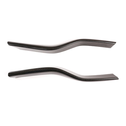 Real Carbon Fiber Rear Taillight Lower Crossbar Trim For Ferrari 458 2011-2016 4