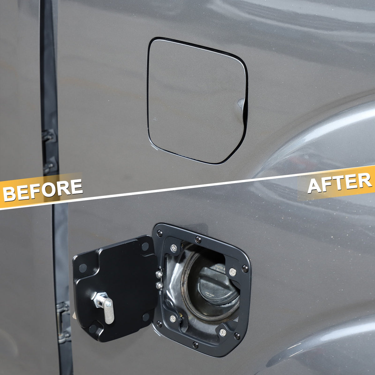 Alloy Steel Fuel Tank Cap Anti-Theft Lock For Nissan Frontier King Cab 2009-17 24
