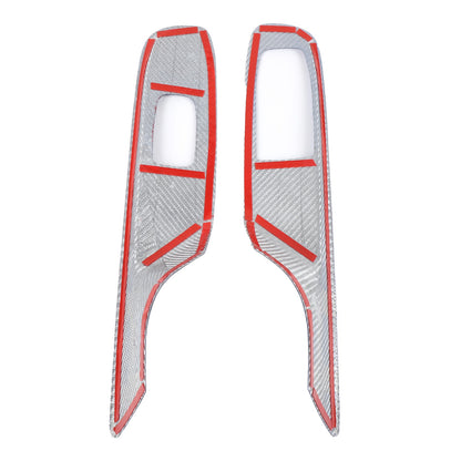 Blue Real Carbon Fiber Full Interior Set Decor Trim Kit for Corvette C8 20-25 - Variants 26-30 33
