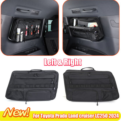 Car Trunk L & R Side Window Storage Bag For Toyota Land cruiser LC250 2024 1