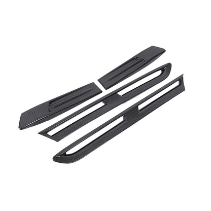 Real Carbon Fiber Side Fender Wing Decal Trim For Nissan GT-R R35 2008-2016 15