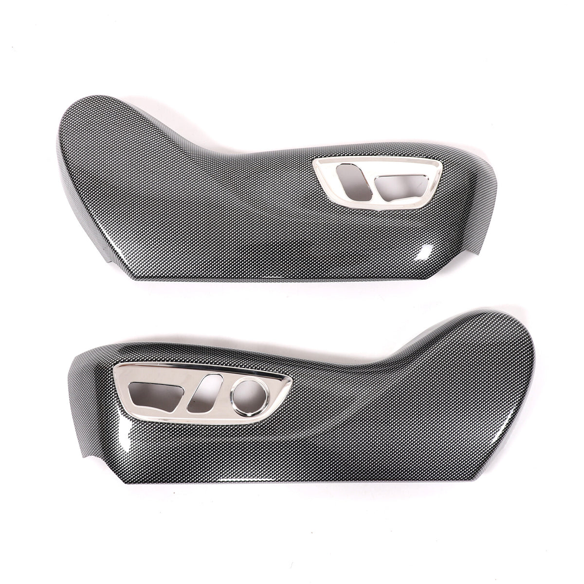 ABS Carbon Seat Adjustment Button Trim Cover For Toyota Land Cruiser LC250 24+ 24