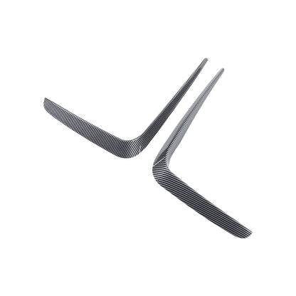 Carbon Fiber ABS Front Bumper Side Air Vent Trim For BMW G22 G23 M Sport 20+ 18