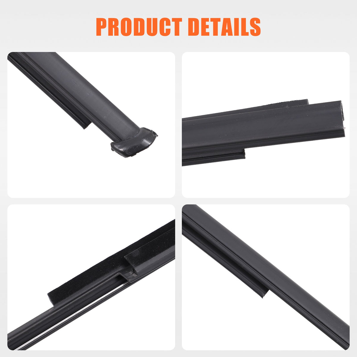 Replacement Window Belt Molding Weatherstrip Seal Trim For Toyota Hilux 2016-20 8