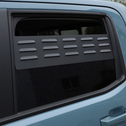 Wagon 2nd Row Door Window Vents Screens For Ford Maverick 2022-2024 US 5