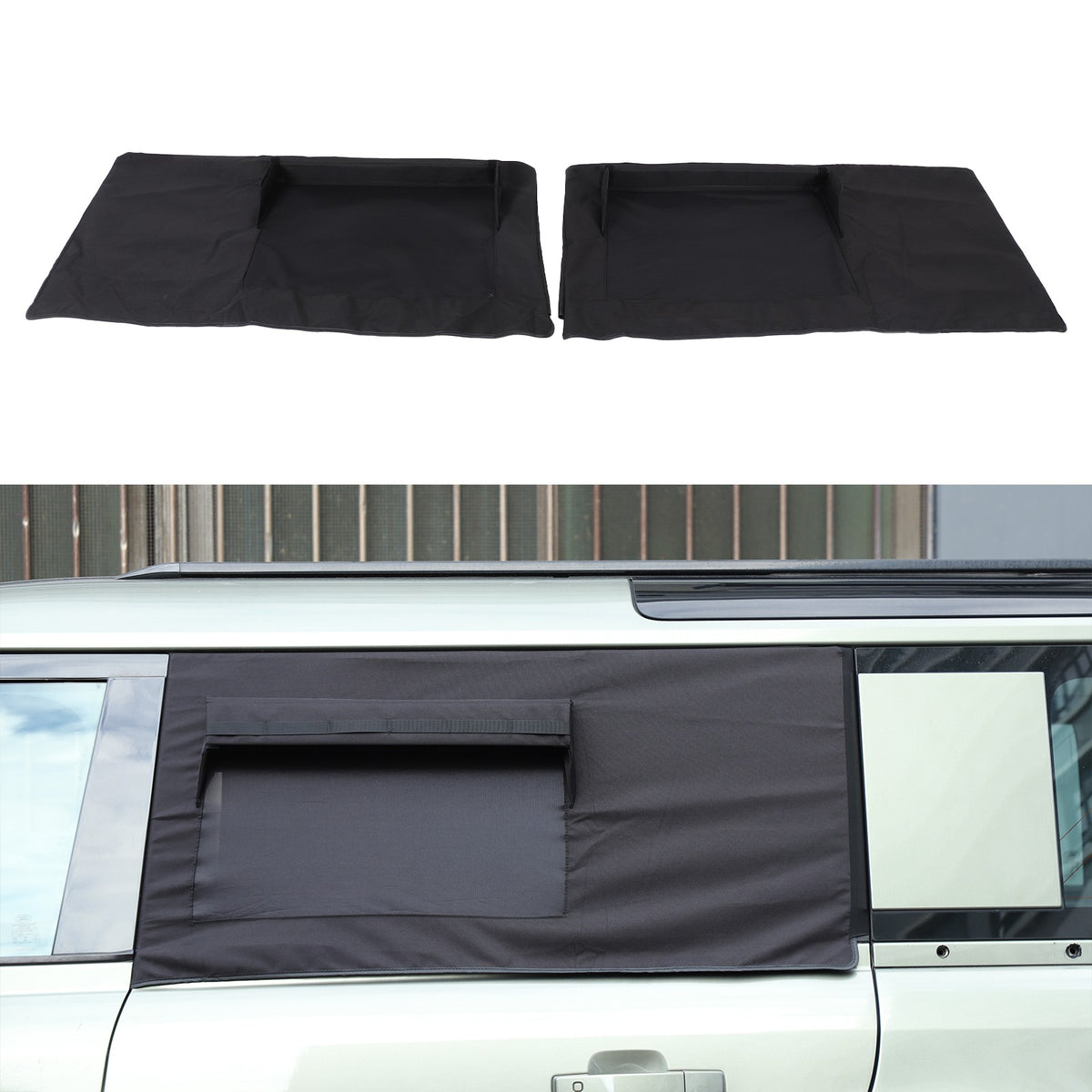 Rear Door Window Sun Shade Cover For Land Rover Defender L663 2020+ US 2