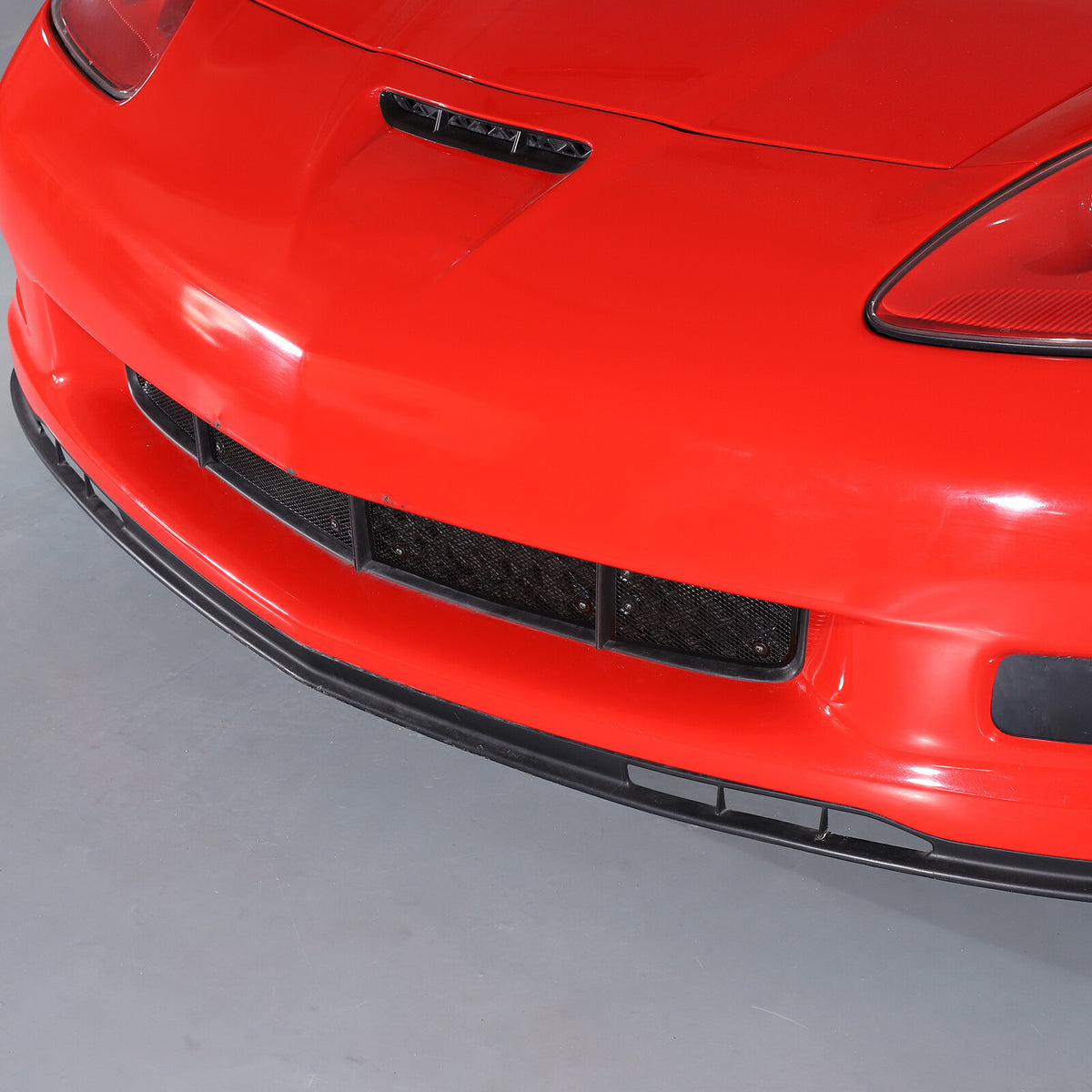 Front Grille Guard Side Vent Intake Mesh Grille Insert For Corvette C6 05-13 11