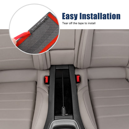 Real Carbon Fiber Rear Storage Panel Trim For Porsche Panamera 976 2024+ 6