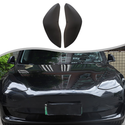 Smoked Headlight & Taillight Cover Trim For Tesla Model 3 2017-22 Model Y 21-24 12