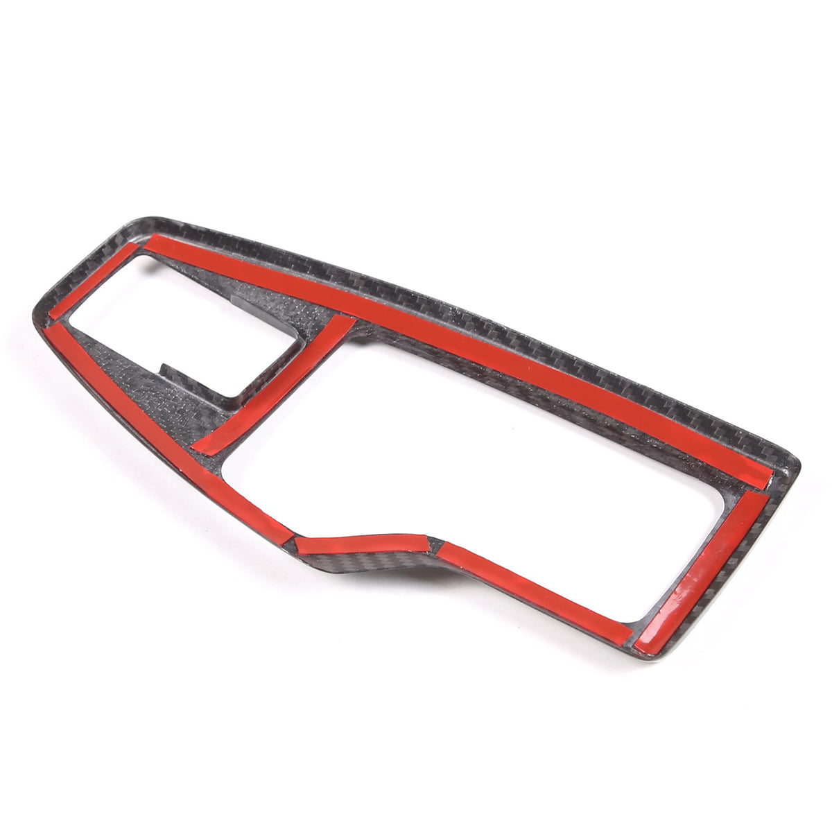 Real Carbon Fiber Gear Shift Base Trim Cover For Subaru WRX VB AT 2022+ 9