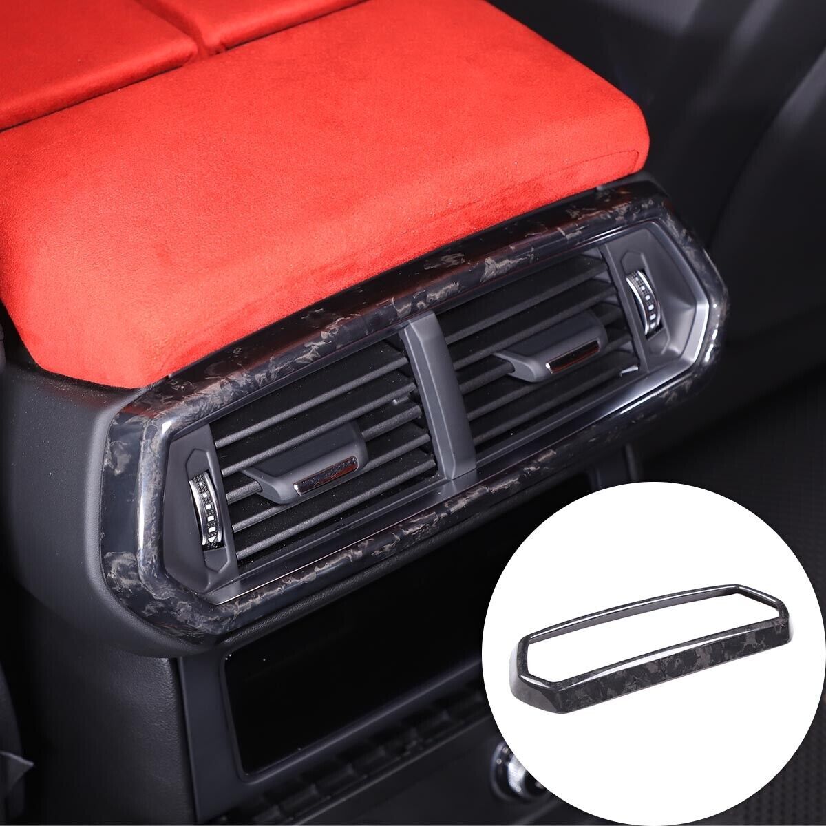 Forged Real Carbon fiber Interior Trim Kit Set For Lamborghini URUS 2018-2023 8