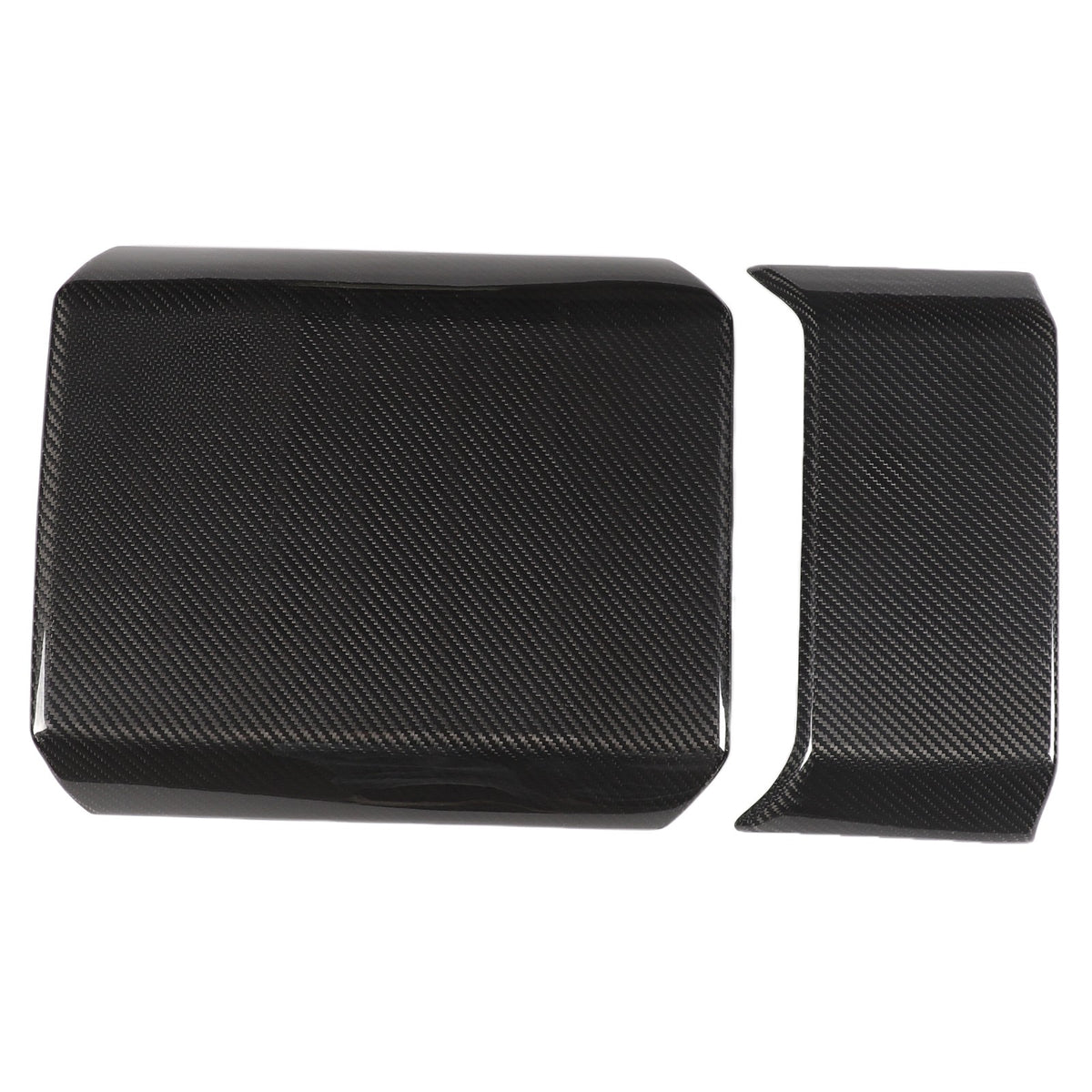 Real Dry Carbon Fiber Center Console Interior Trim For Tesla Cybertruck 2024+ 53