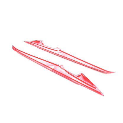 Red Full Interior Set Dash Panel Decor Cover Trim Kit For Corvette C8 2020-25 - Variants 6-10 14