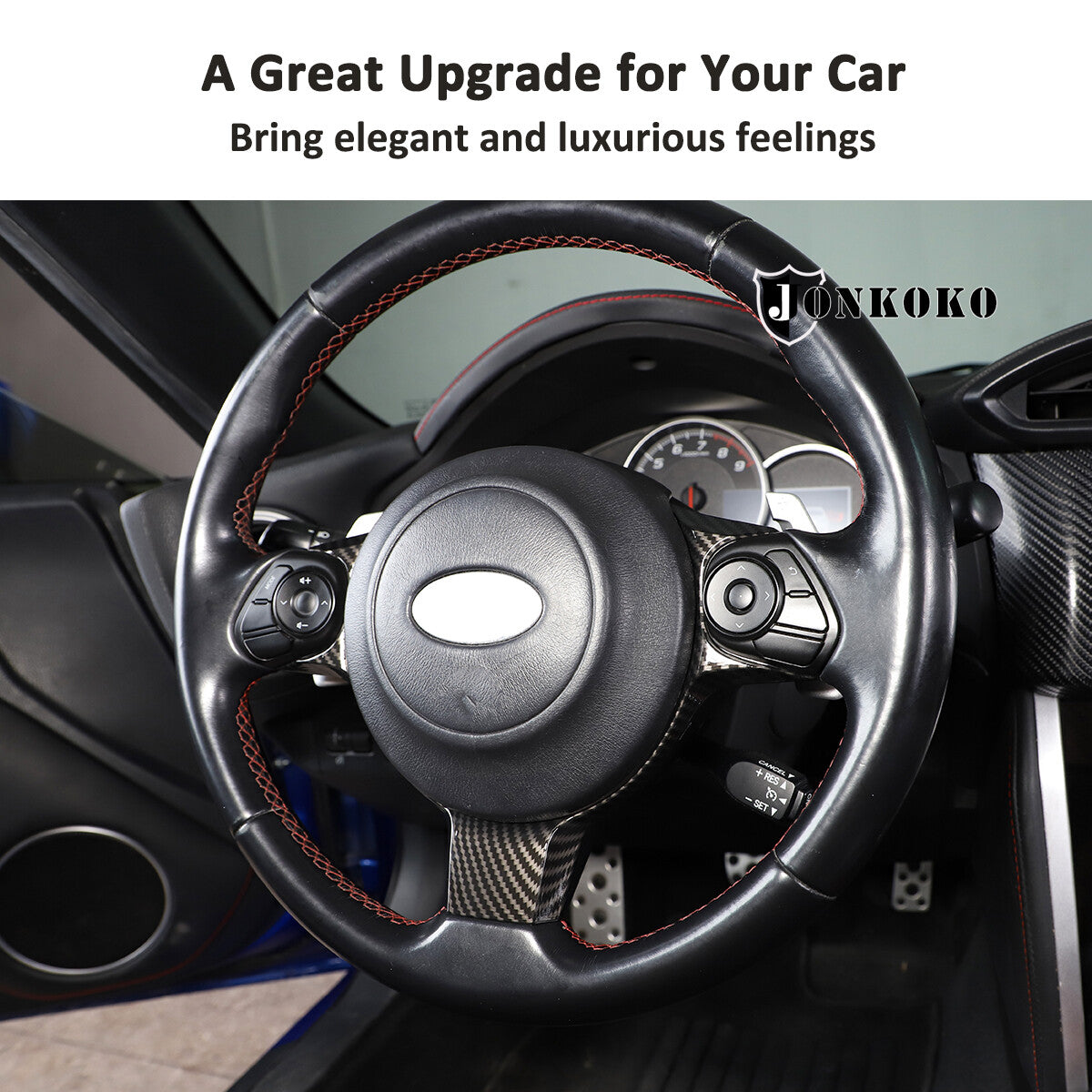 ABS Carbon Fiber Interior Center Console Trim Set For GR86/BRZ 2022-2024 US - Variants 11-15 54