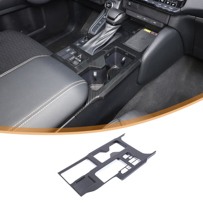 ABS Carbon Fiber Center Gear Panel Trim For Toyota Land Cruiser LC250 24+ US 2
