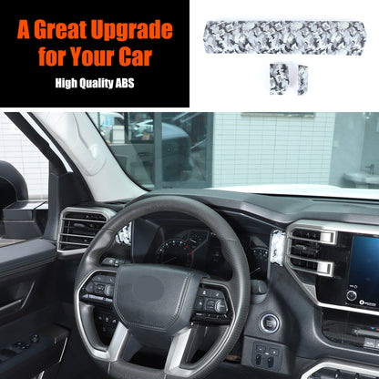 Camouflage ABS Center Dashboard Panel Trim For Toyota Tundra/Sequoia 2022+ US 16