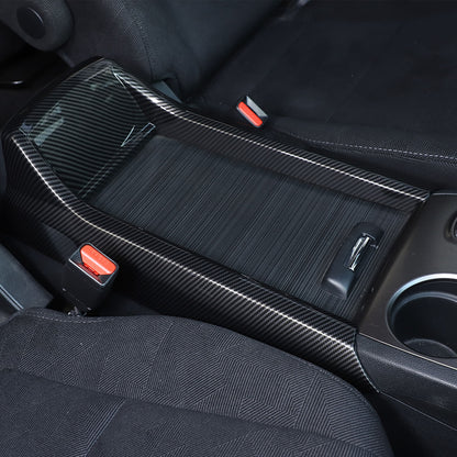 Carbon Fiber Center Console Armrest Box Side Panel Trim for Honda Pilot 16-22 9