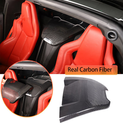 Real Dry Carbon Fiber Full Interior Center Set Trim Kit For Corvette C8 20-25 US - Styles 66-67 19