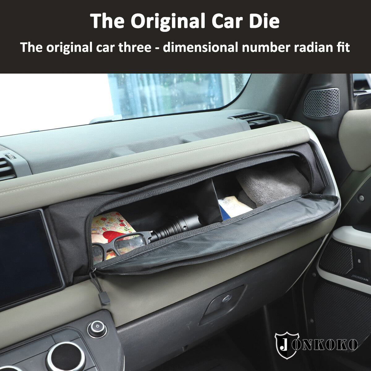 Passenger Side Dashboard Storage Bag Tray For Land Rover Defender L663 2020+ 2