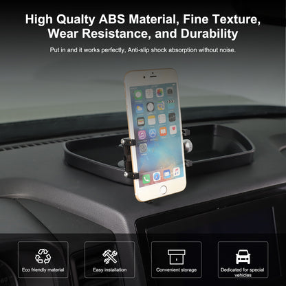 Off-road Dashboard Storage Tray Box Phone Holder For Nissan Frontier D41 2022-24 15