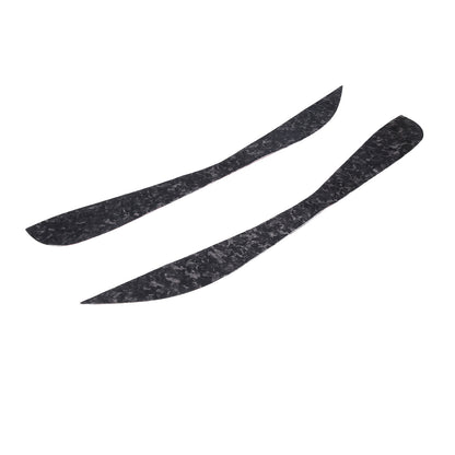 Forged Carbon Fiber Car Door Anti-kick Guard Trim Panel For Corvette C8 2020-26 9