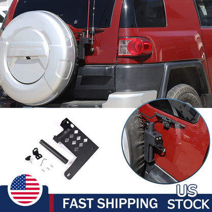 Tailgate flagpole Antenna Bracket Holder Mount For Toyota FJ Cruiser 2007-21 1