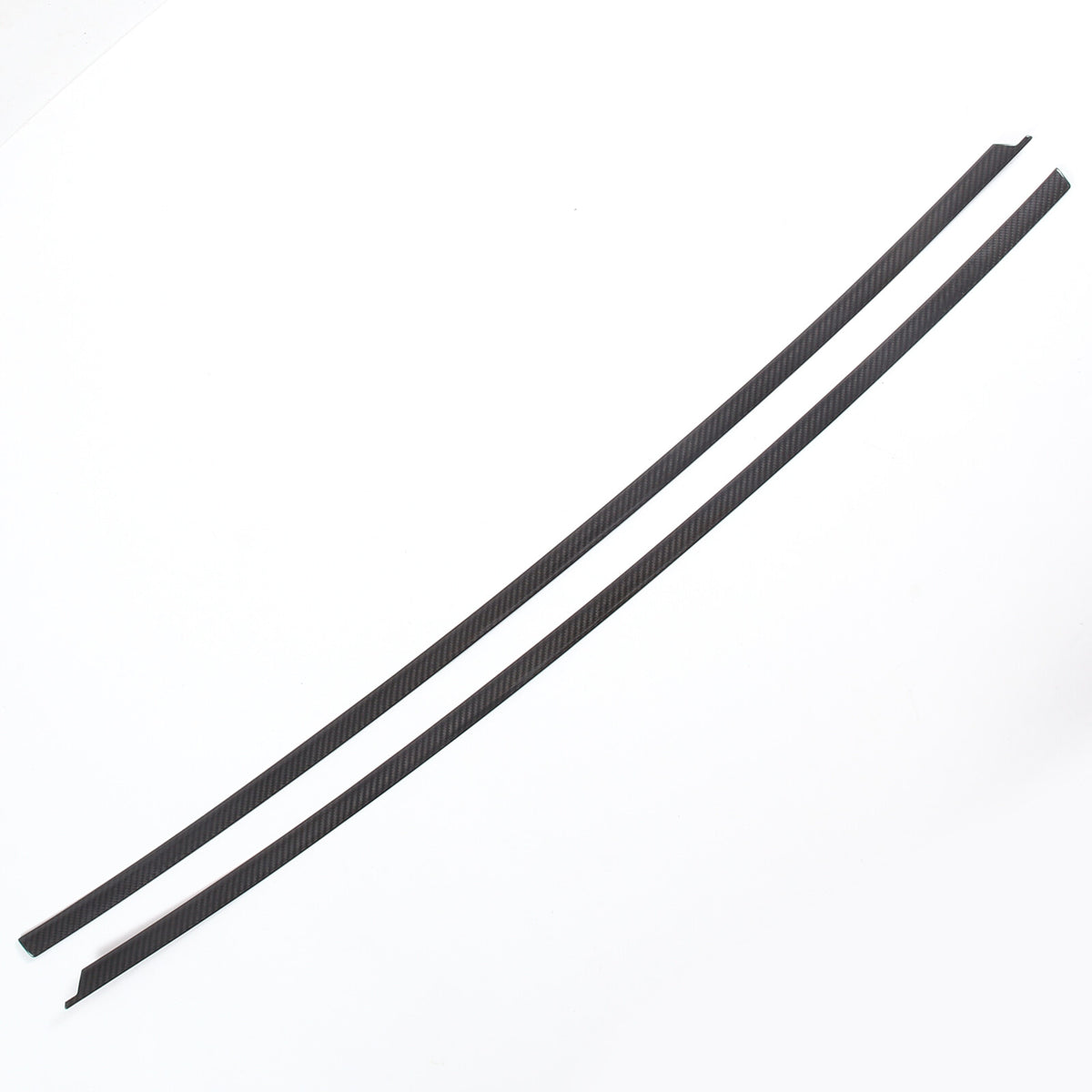 Real Carbon Window Sill Strip Cover Trim For Corvette C8 Coupe Z51 Z06 20+ US 16