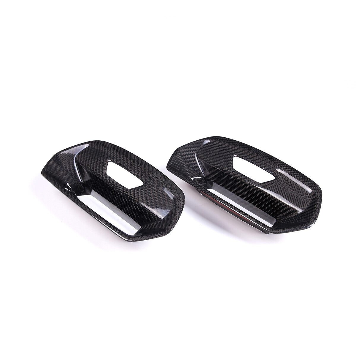 Carbon fiber Seat Headrest Back Hook Cover Trim For Lamborghini URUS 2018-23 US 10