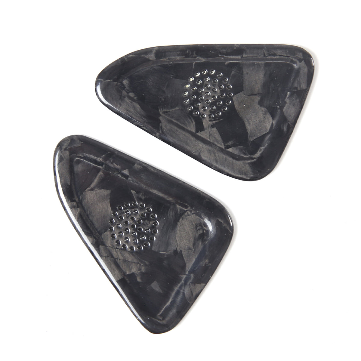 Forged Carbon Fiber Door A/C Vent Panel Trim Cover Fit For Corvette C8 20-26 9