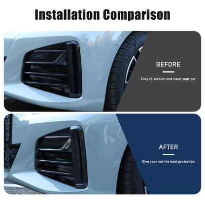 Forged Carbon Fiber Front Bumper Side Grill Trim For BMW 4 series 430i 440i 22+ 8