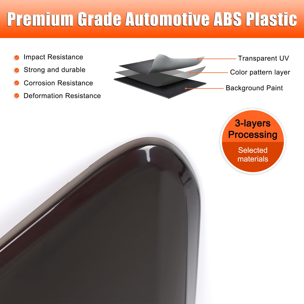 Smoked Blackout Tail Light Lamp Cover Overlay Lens For Subaru Forester SK 19-24 13