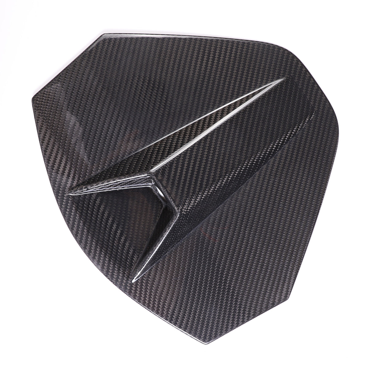 Real CARBON FIBER Rear Decklid Camera Cover For 20-23 Corvette C8 Coupe 10