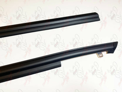 HONDA CRX EF8 EF9 SIR Genuine Front Door Window Molding Right & Left Set OEM 8
