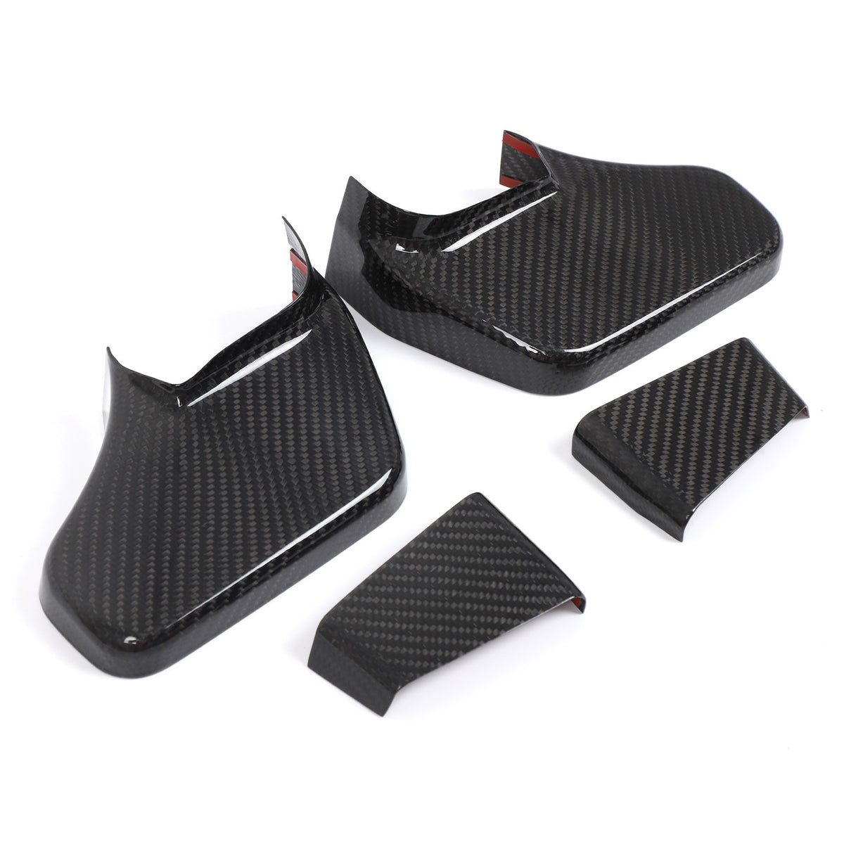 Real Carbon Fiber Rearview Mirror Base Cover Trim For Benz G-Class W465 2025 US 13