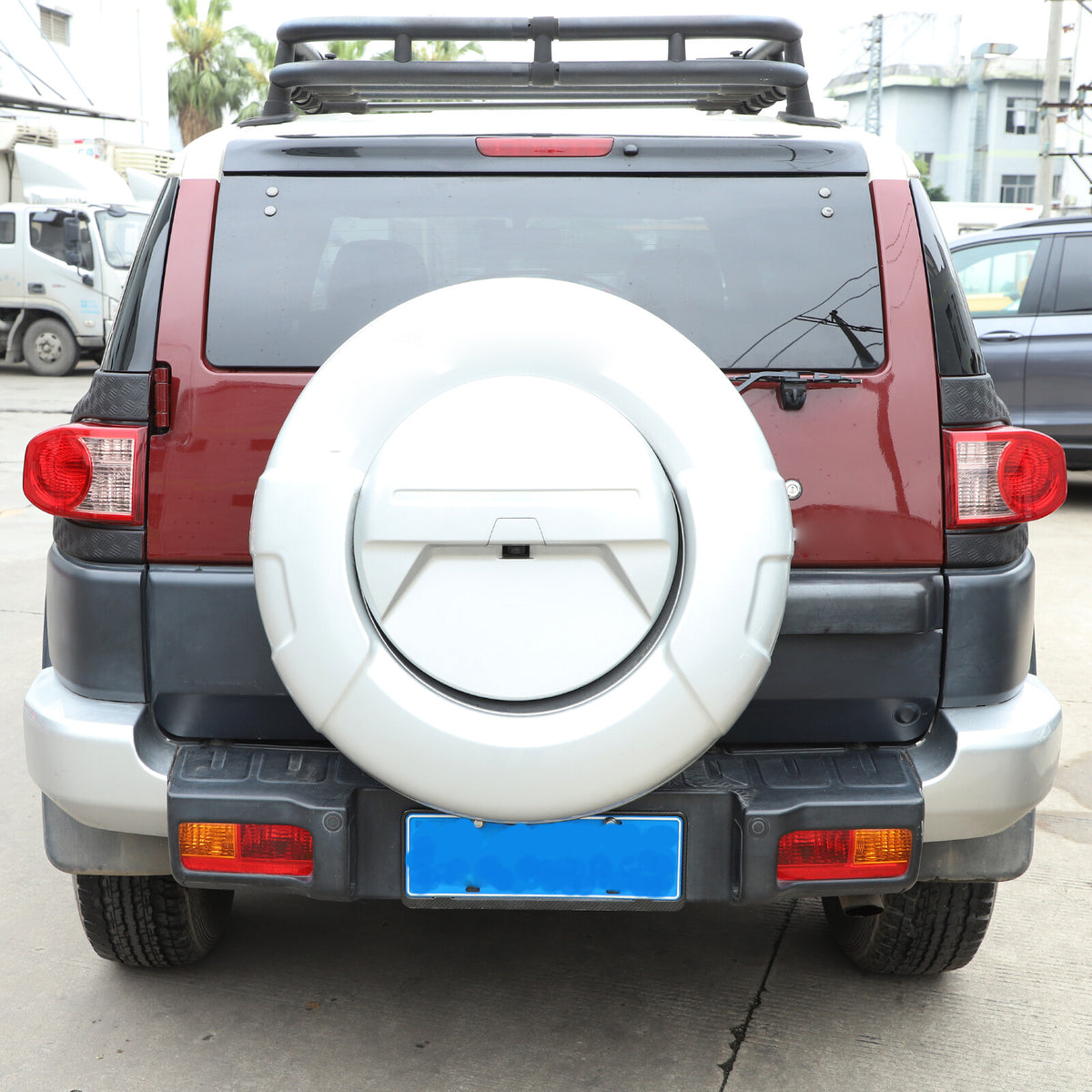Rear Tail Light Anti Scratch Resistant Panel Trim For Toyota FJ Cruiser 2007-21 7