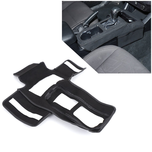 Suede Cloth Center Console Gear Shift Trim Cover For Toyota Tacoma 2016-2022 US 1