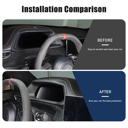 Matte Dry Real Carbon Fiber Full Interior Set Trim Kit For Lotus Emira 2021-25 - Variants 6-10 22