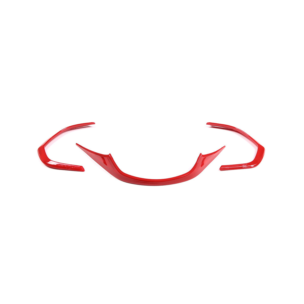 Sports Red ABS Interior Decoration Cover Trim Kit For Corvette C7 2014-19 - Styles 1-5 44