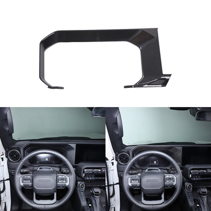 Real Carbon Fiber Dashboard Instrument Trim For Land Cruiser Prado LC250 24+ 9