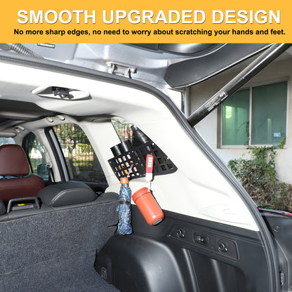 Side Window Cargo Barrier & Organizer Molle Panel For Subaru Forester 2019-2024 8