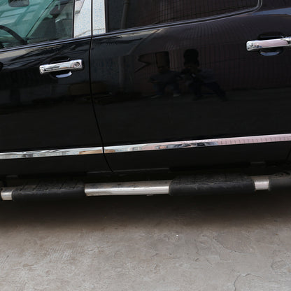 Chrome Side Body Door Protect Trim Stainless Steel for Toyota Tundra 2014-2021 12