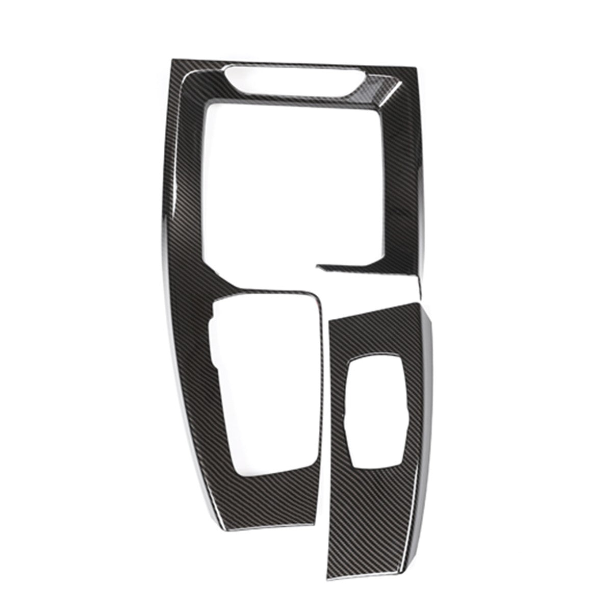 For BMW X3 G01 X4 G02 18-2021 ABS Carbon Interior Console Gear Shift Panel Trim 14