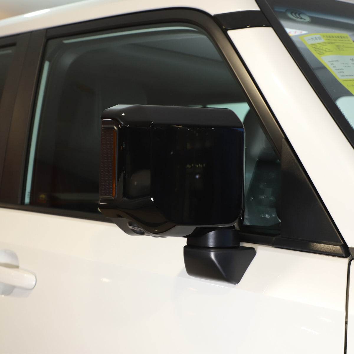 Glossy Black Door Handle & Rearview Mirror Cover For Toyota LC250 2024+ 3