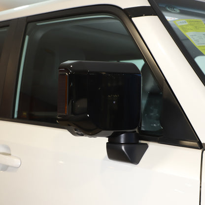 Glossy Black Door Handle & Rearview Mirror Cover For Toyota LC250 2024+ 3