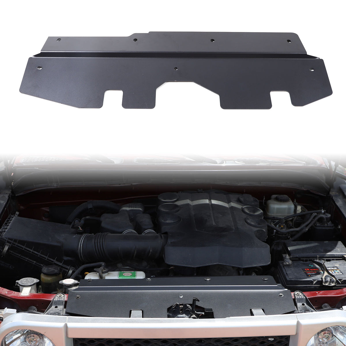 Engine Hood Cabin Cover Radiator Cooling Plate For Toyota FJ Cruiser 07-21 US 21