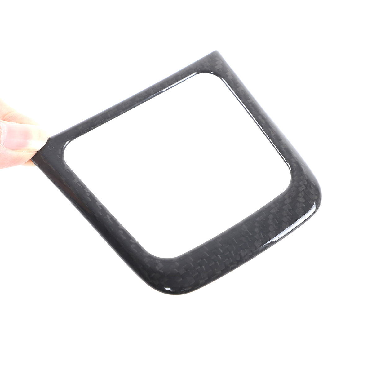 Real Carbon Fiber Center Console Cup Holder Trim For Porsche 718 16-19/911 12-18 5