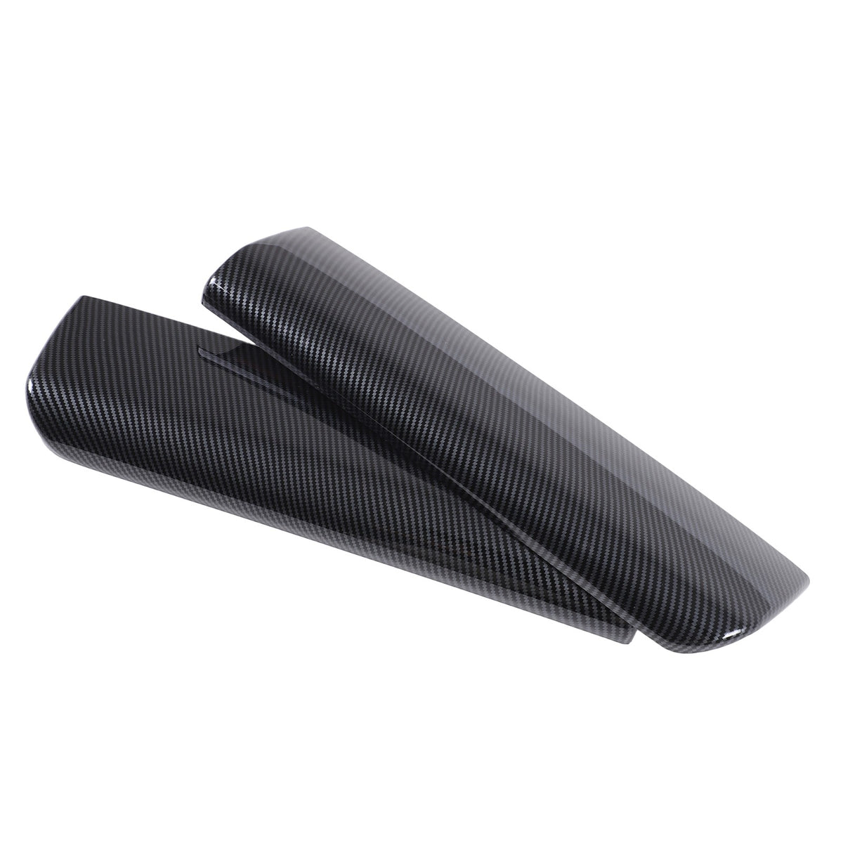ABS Carbon Fiber Center Armrest Box Cover Trim For BMW iX I20 2022-2024 12